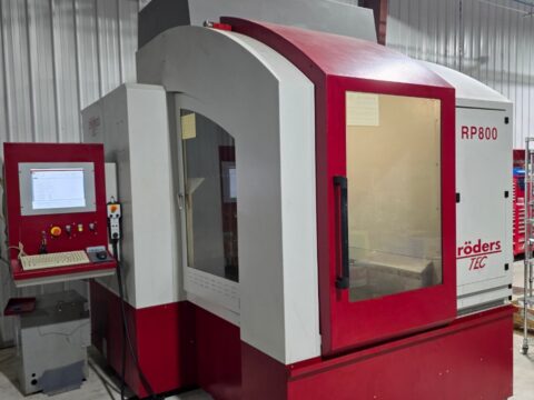 Röders RP800 CNC Vertical Machining Center (Factory Rebuilt)