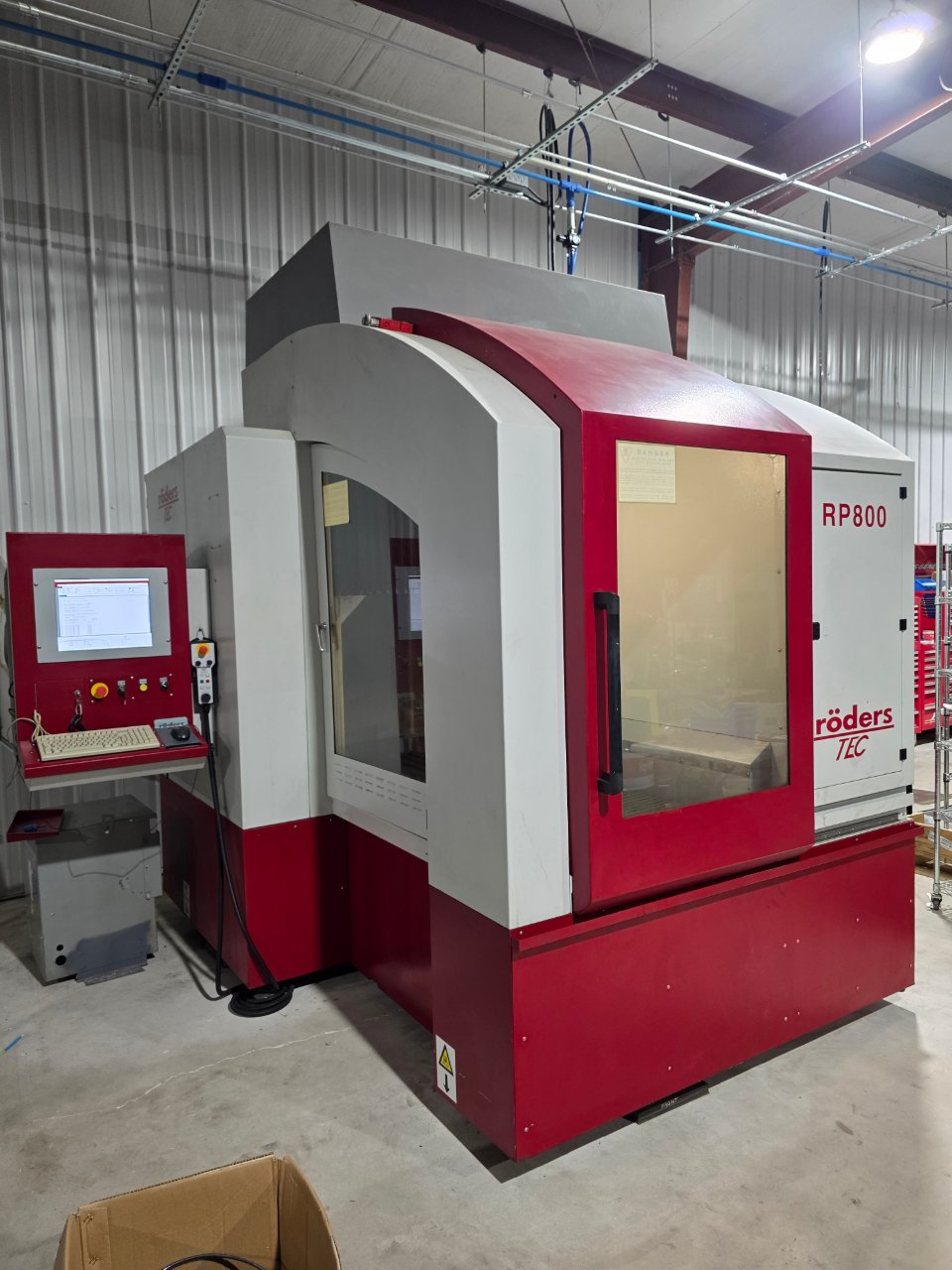 Röders RP800 CNC Vertical Machining Center (Factory Rebuilt)