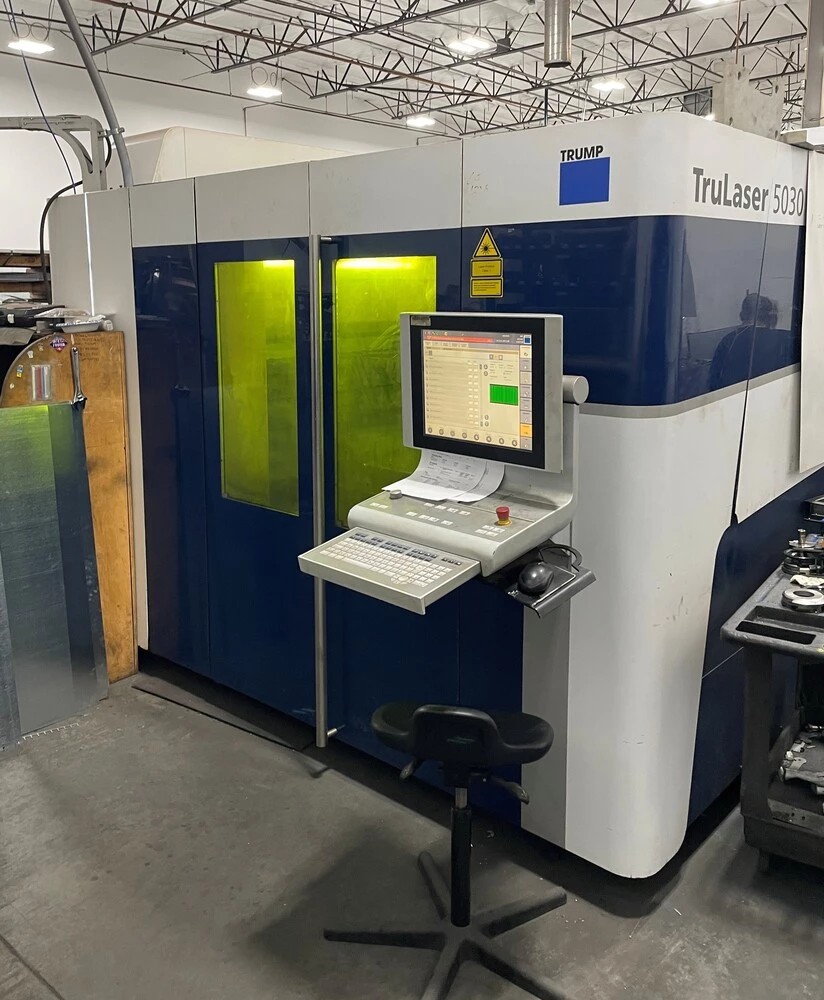 Trumpf TruLaser 5030 5' x 10' 5kW CNC Fiber Laser