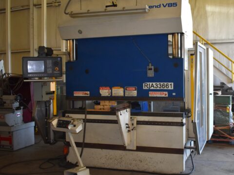 Trumpf TrumaBend V85X 94 Ton x 80" CNC Hydraulic Press Brake