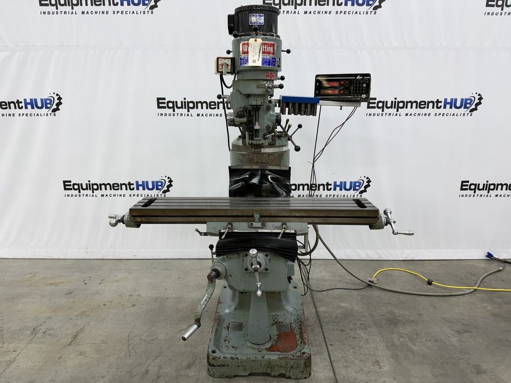 Well-Setting 9" x 49" Vertical Milling Machine w/ Enco DRO