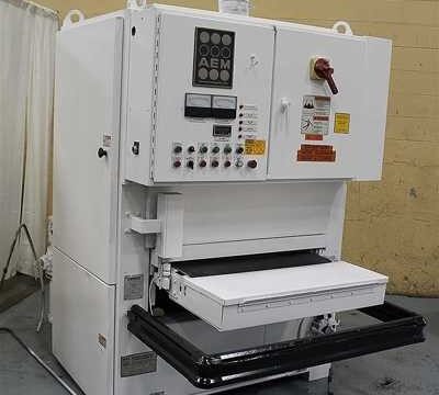 AEM 36" Belt Grinder and Deburring Machine