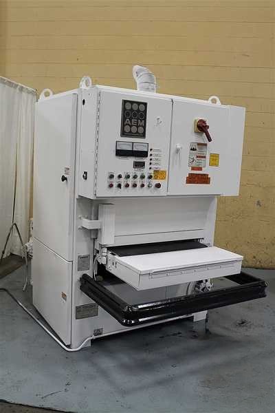 AEM 36" Belt Grinder and Deburring Machine