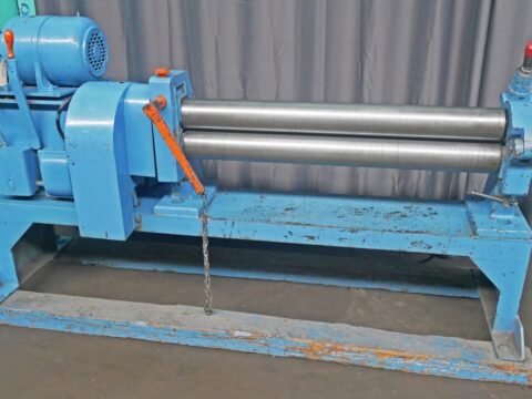 Bertsch 4' x 3/16" Initial Pinch Power Bending Roll