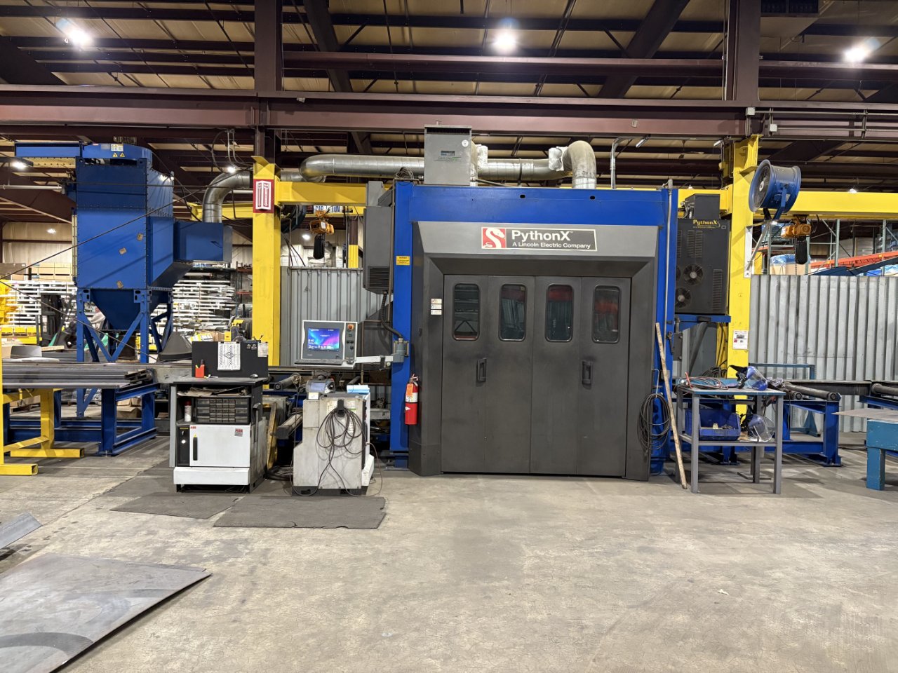 Lincoln PythonX 4 Sided Robotic Structural Plasma Line