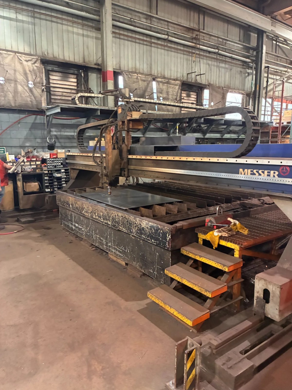 Messer Titan 8' x 40' CNC Plasma Cutter (Free Decom/ Loading)