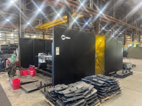 Miller PerformArc PA-2200SS-70" Robotic Welding Cell (2021)