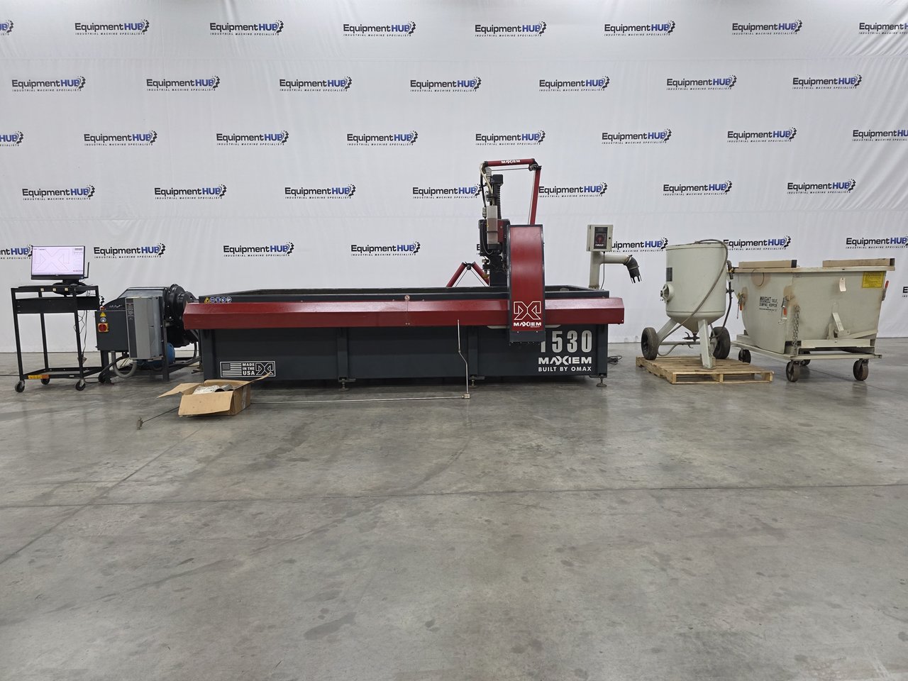 Omax Maxiem 1530 5' x 10' 5 Axis CNC Waterjet (A Jet Head)