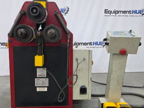 Tauring Delta 50 CNC-C Plus 3 Roll Angle Bender, 2" x 2" x 1/4" Capacity