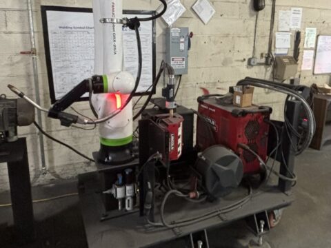 FANUC CRX-25iA Collaborative Robot Welding Cell